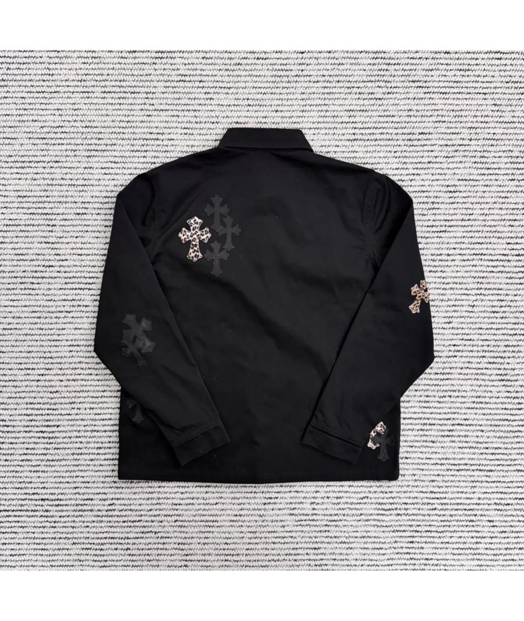 CHROME HEARTS Черная куртка, фото 2