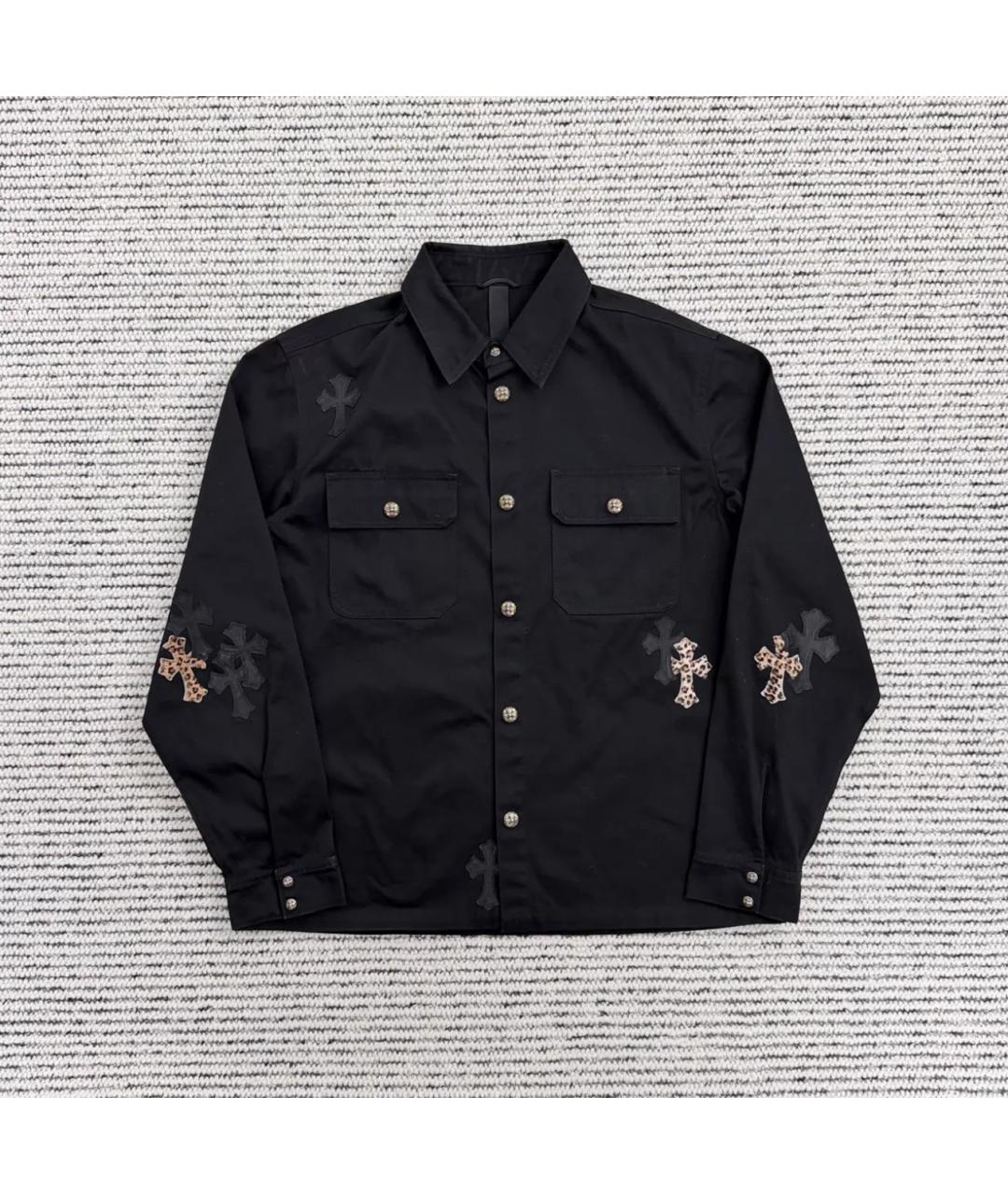 CHROME HEARTS Черная куртка, фото 3