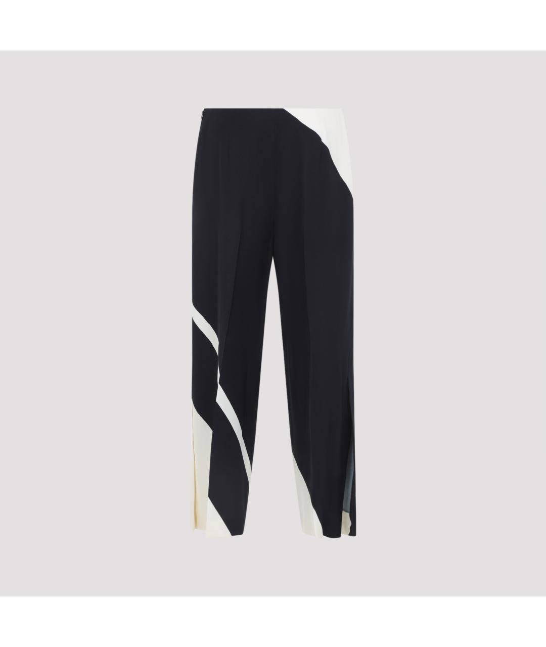 ALBERTA FERRETTI Черные вискозные брюки узкие, фото 3