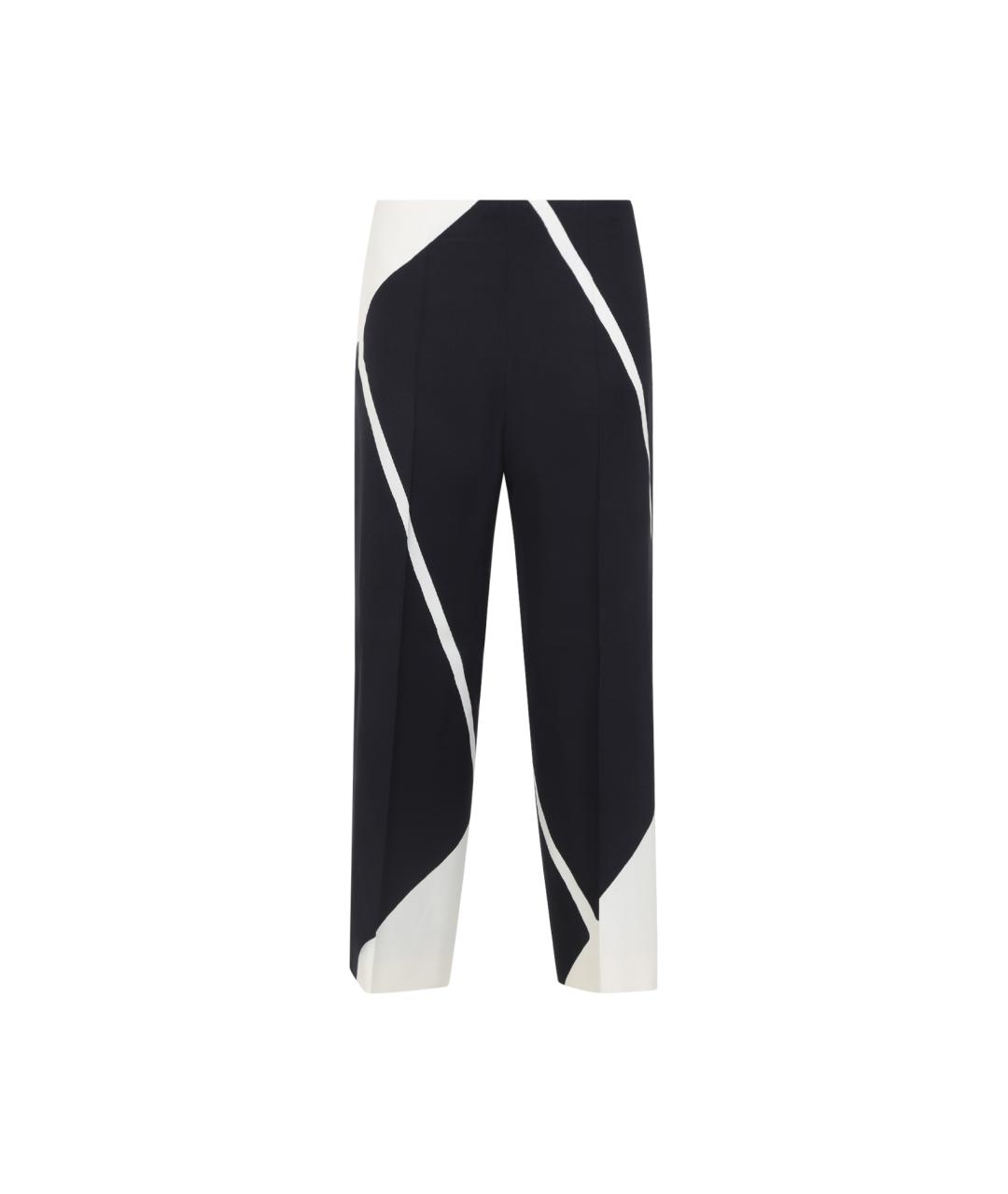 ALBERTA FERRETTI Черные вискозные брюки узкие, фото 1