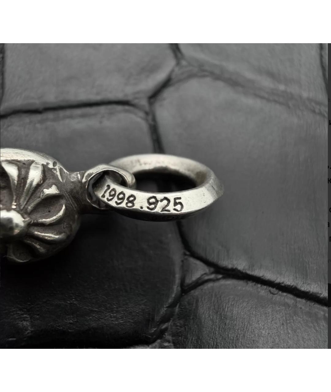 CHROME HEARTS Серебряная серебряная цепочка/подвеска, фото 4