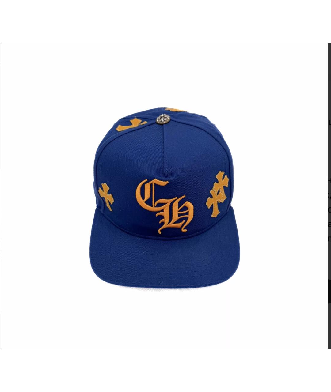 CHROME HEARTS Синяя кепка/бейсболка, фото 5