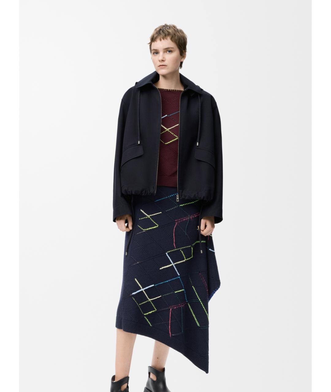 LOEWE Темно-синяя хлопковая куртка, фото 2