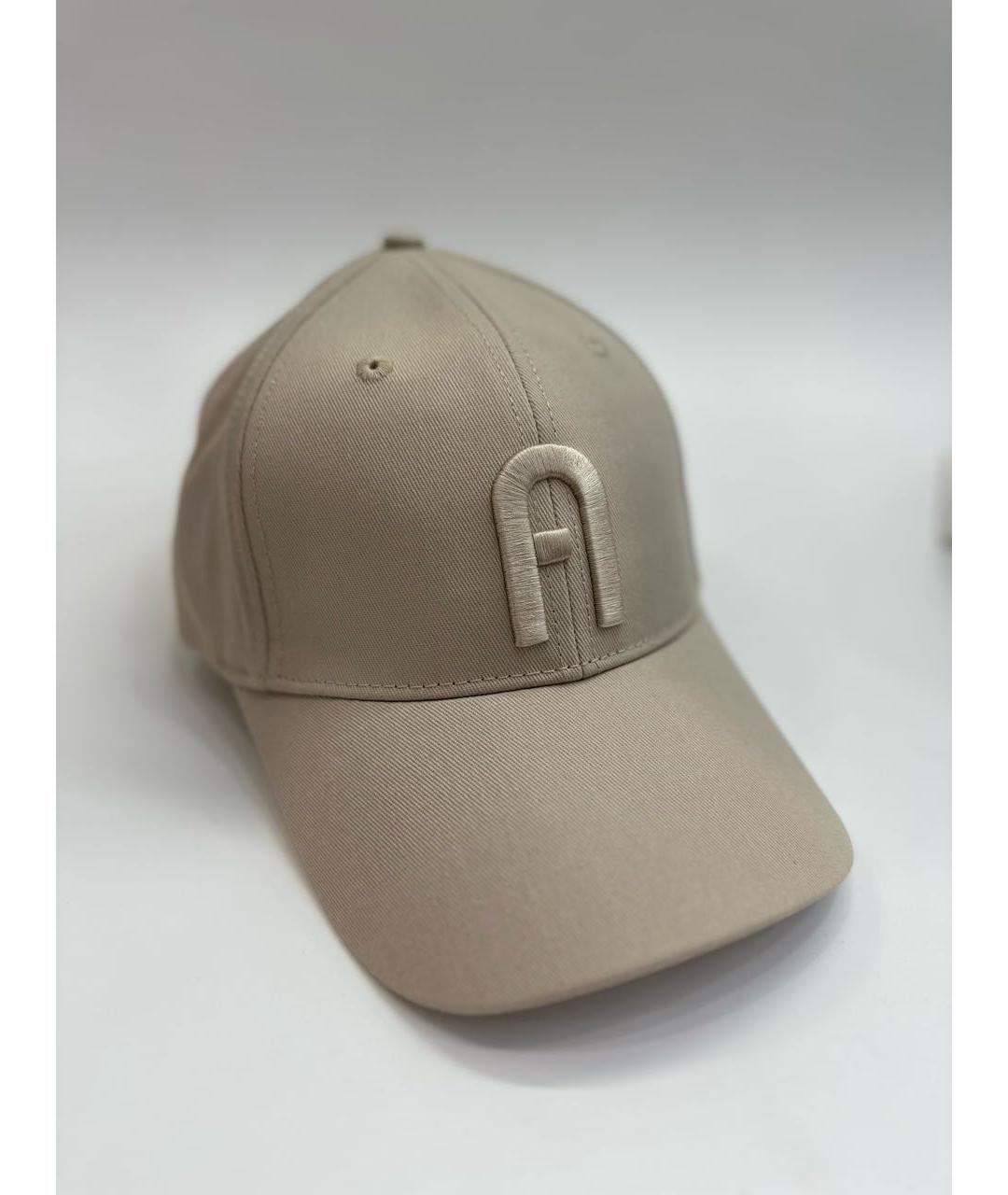 FURLA Бежевая хлопковая кепка, фото 3