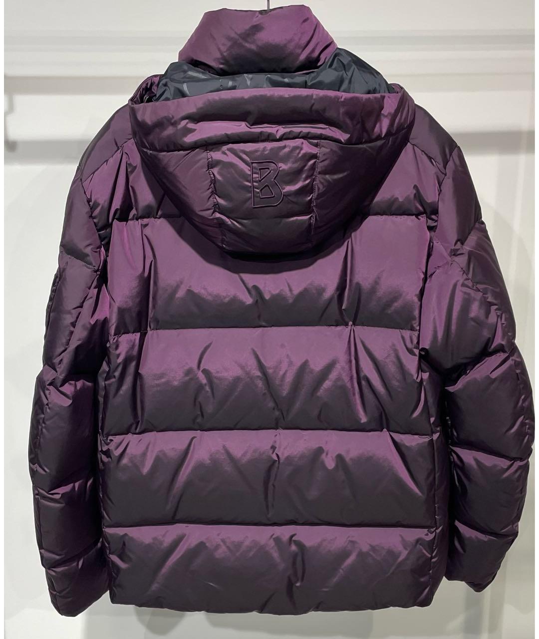 BOGNER Бордовый полиамидовый пуховик, фото 3