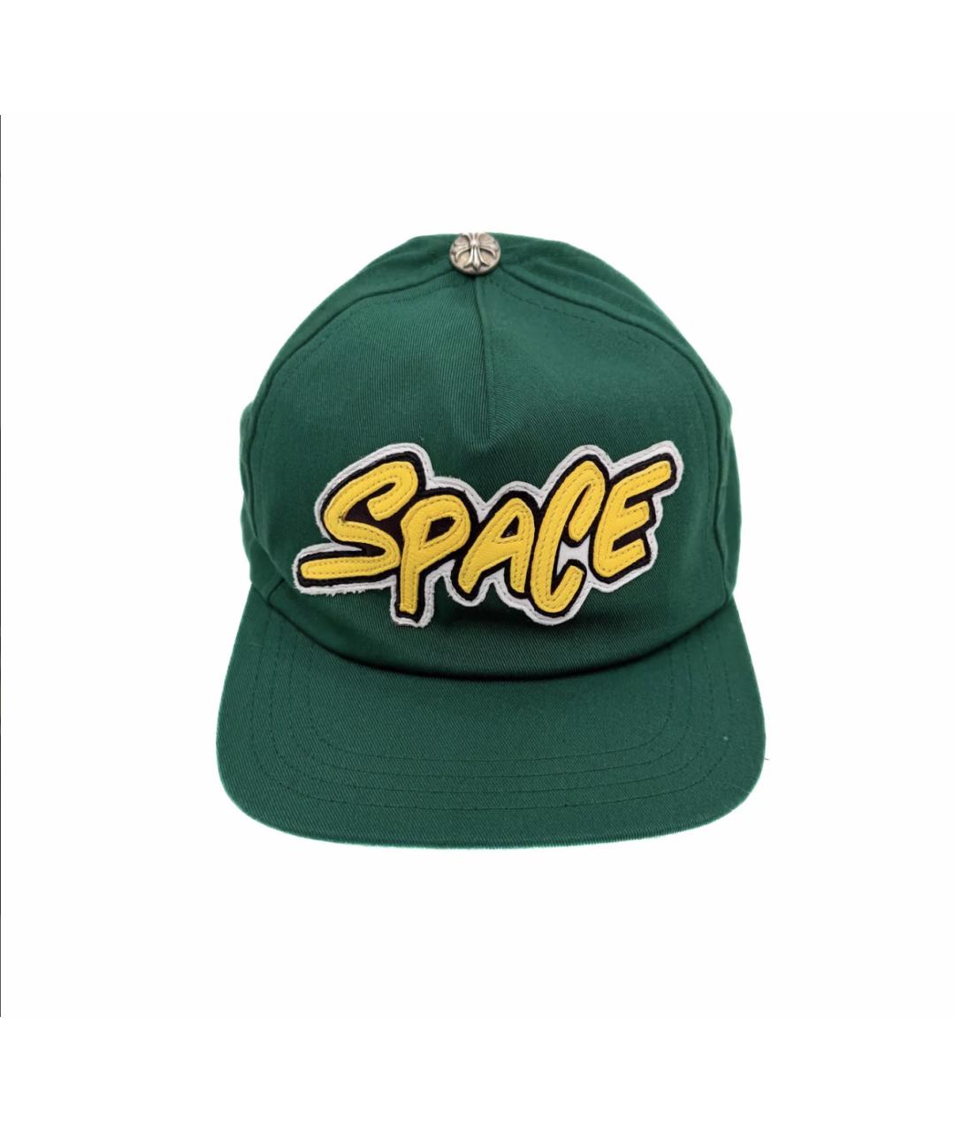 CHROME HEARTS Зеленая кепка/бейсболка, фото 3