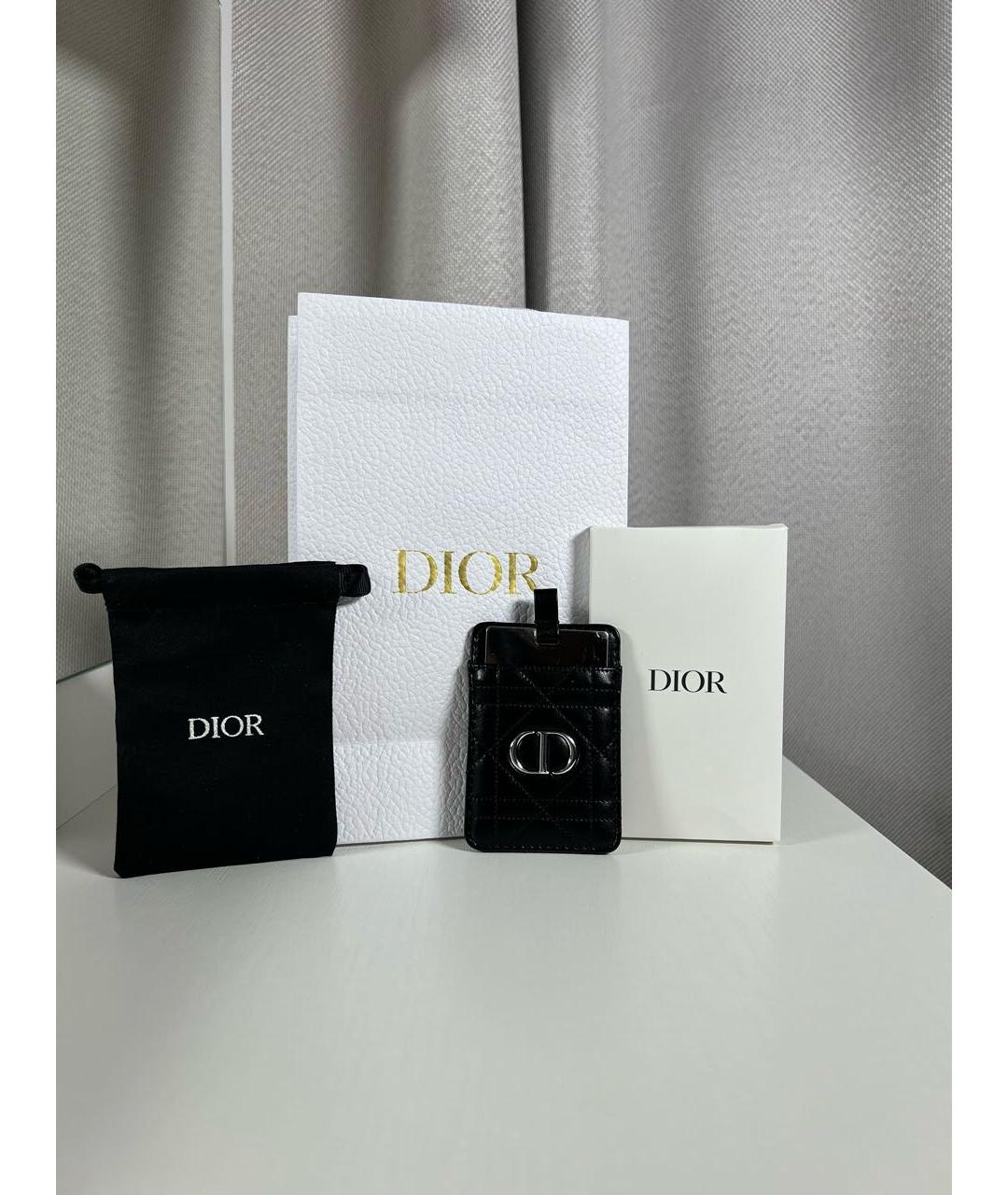 CHRISTIAN DIOR Черный кардхолдер, фото 2