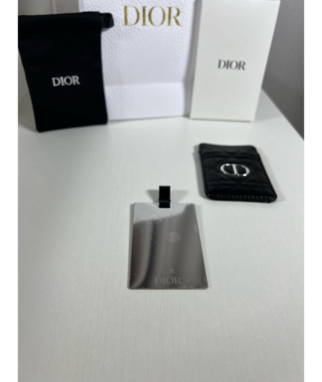 CHRISTIAN DIOR Черный кардхолдер, фото 4