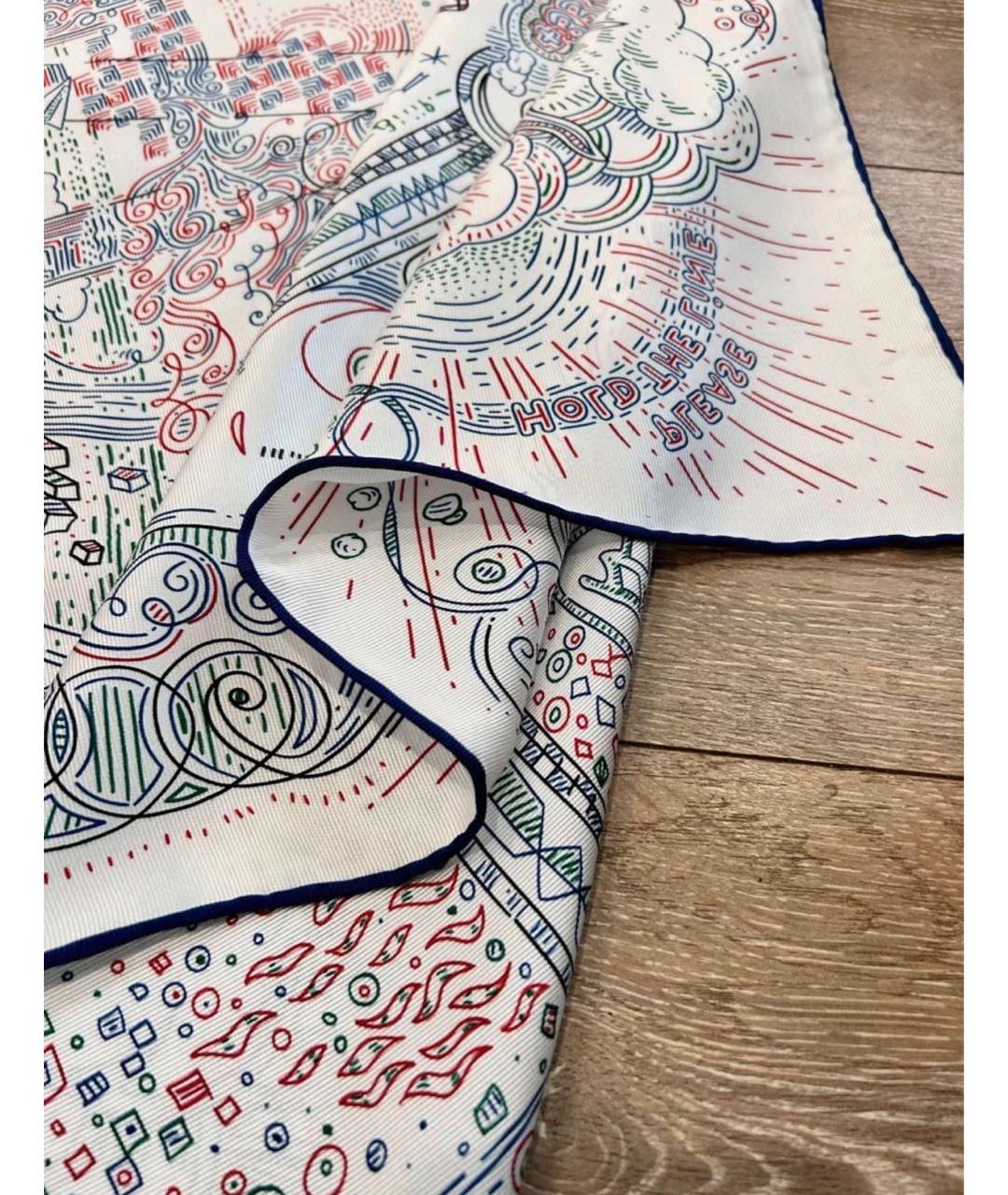 HERMES Шелковый платок, фото 2