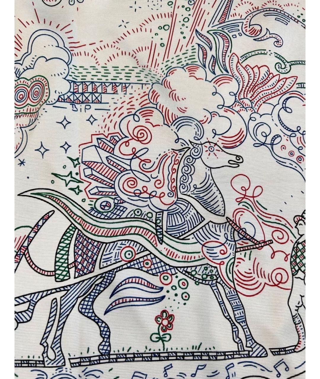 HERMES Шелковый платок, фото 3