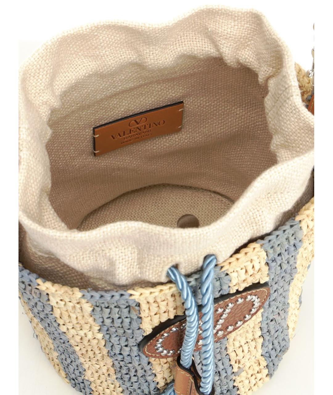 VALENTINO Мульти пелетеная сумка через плечо, фото 4