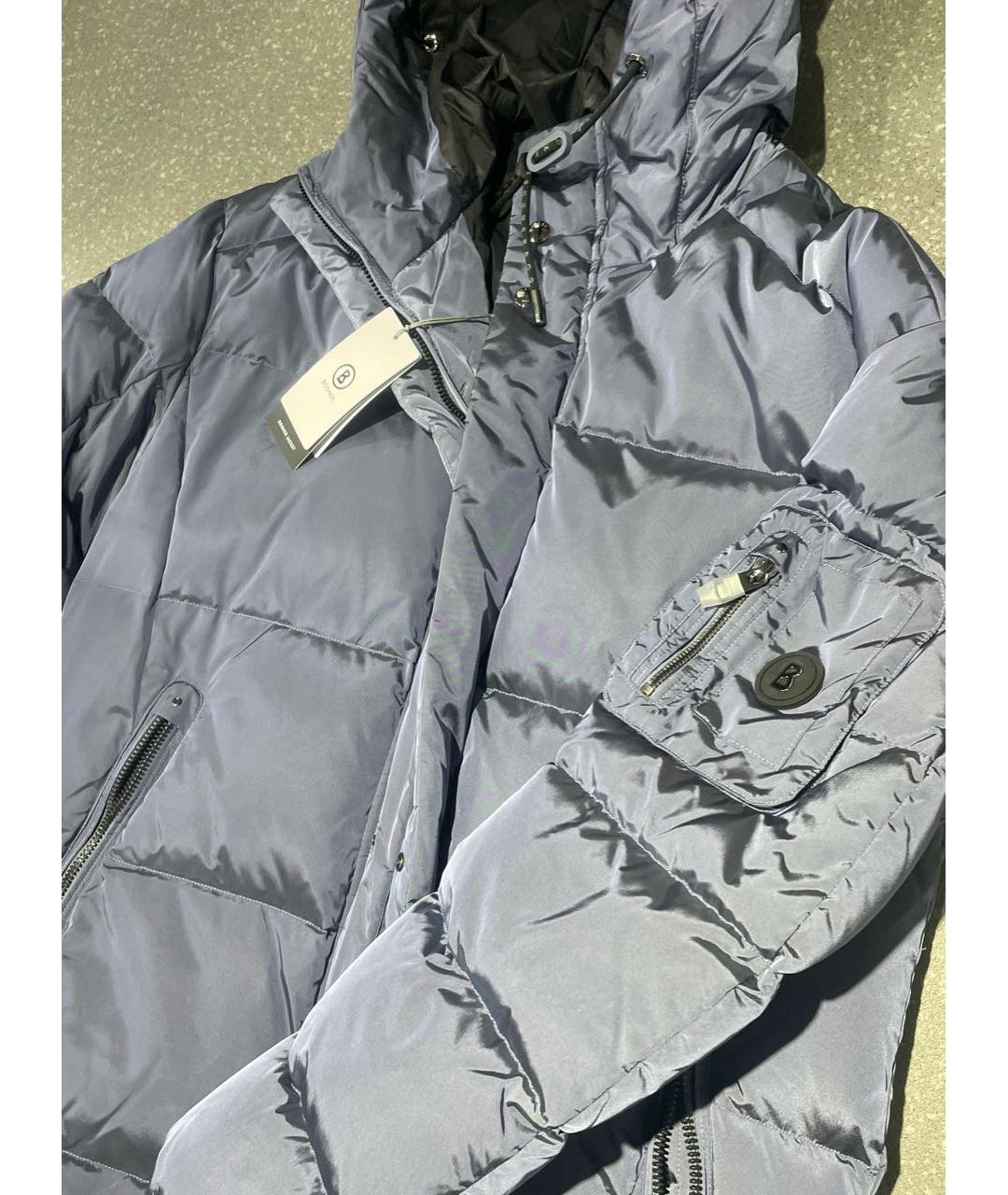 BOGNER Голубой полиамидовый пуховик, фото 9