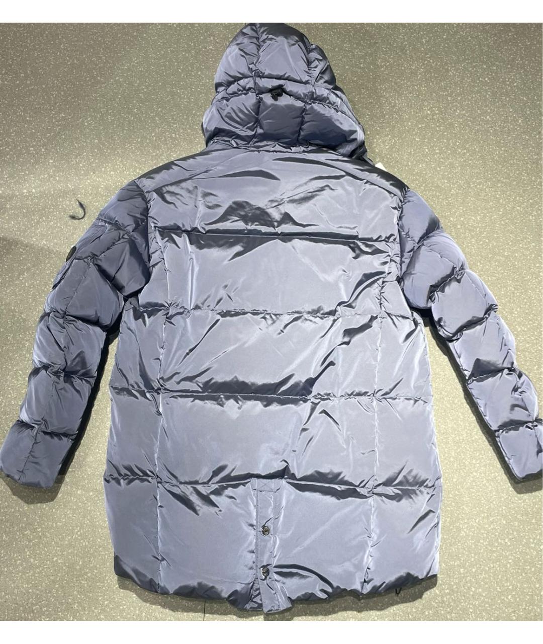 BOGNER Голубой полиамидовый пуховик, фото 3
