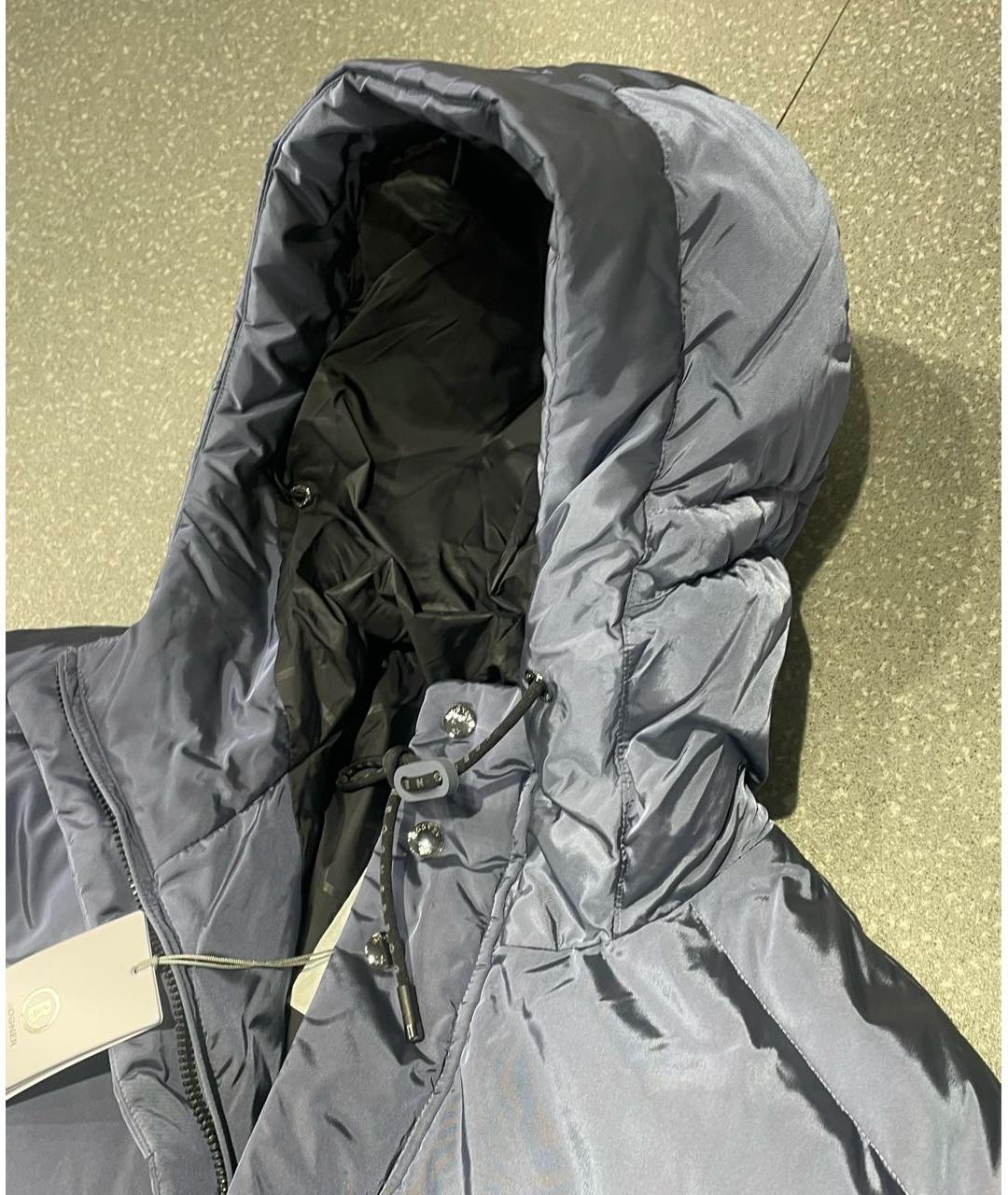 BOGNER Голубой полиамидовый пуховик, фото 7