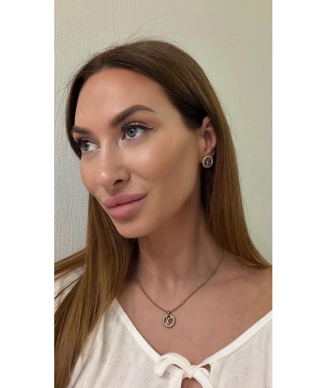 LOUIS VUITTON Золотое металлическое колье, фото 5