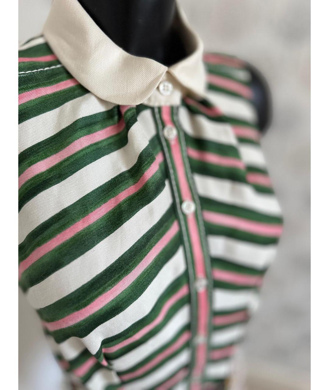 LOUIS VUITTON Мульти льняной сарафан, фото 2