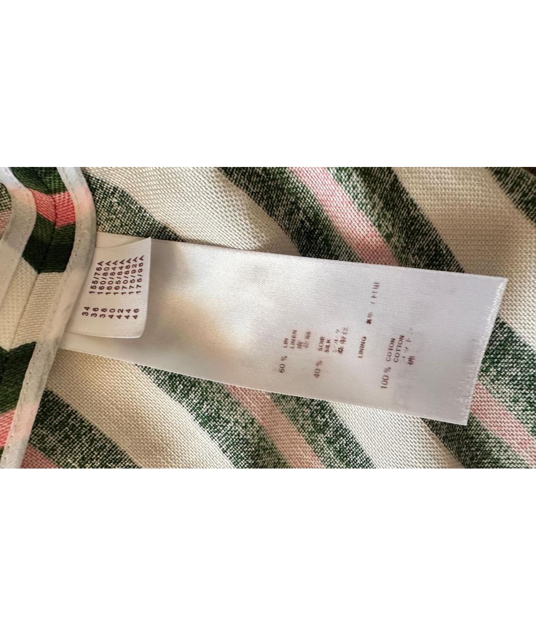 LOUIS VUITTON Мульти льняной сарафан, фото 4