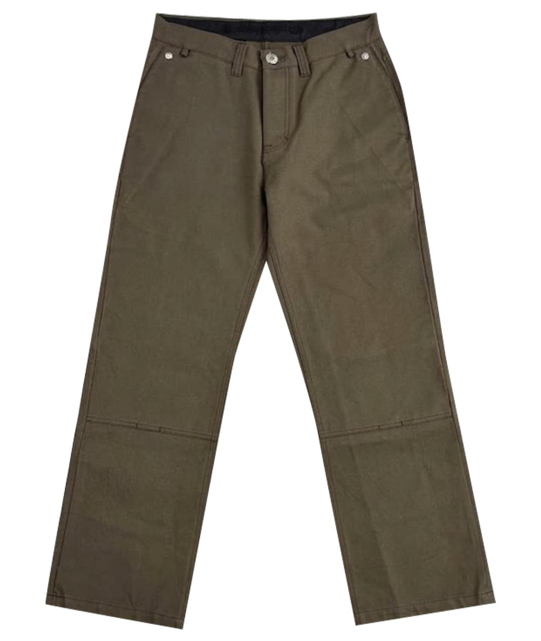 CHROME HEARTS Хаки брюки чинос, фото 1