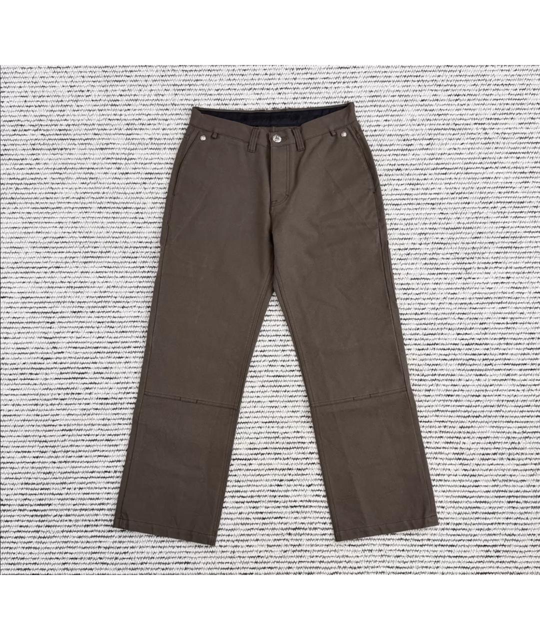 CHROME HEARTS Хаки брюки чинос, фото 3