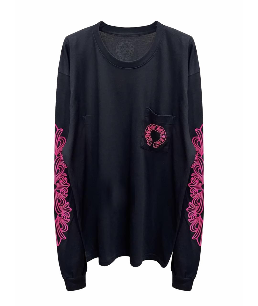 CHROME HEARTS Черная футболка, фото 1