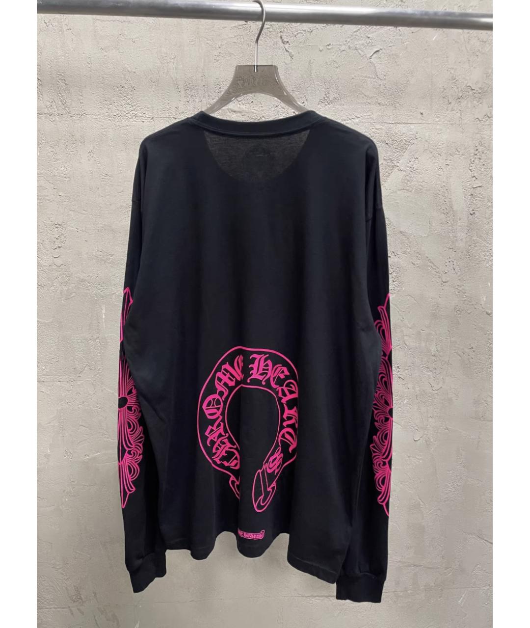 CHROME HEARTS Черная футболка, фото 2