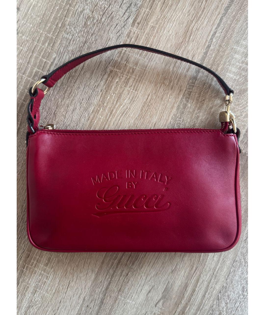 GUCCI Кожаная сумка через плечо, фото 9