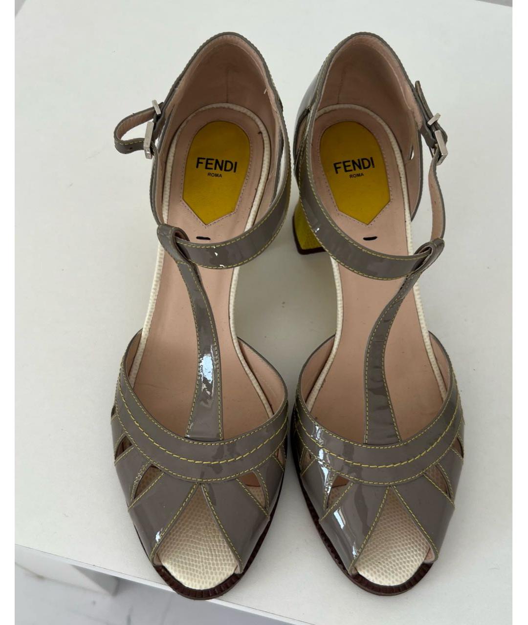 FENDI Босоножки, фото 3