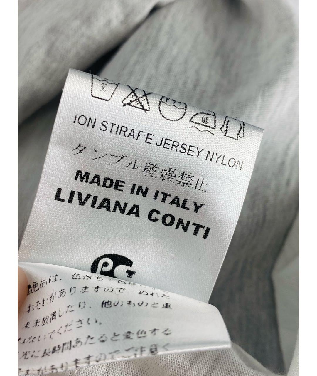 LIVIANA CONTI Белая хлопковая майка, фото 8