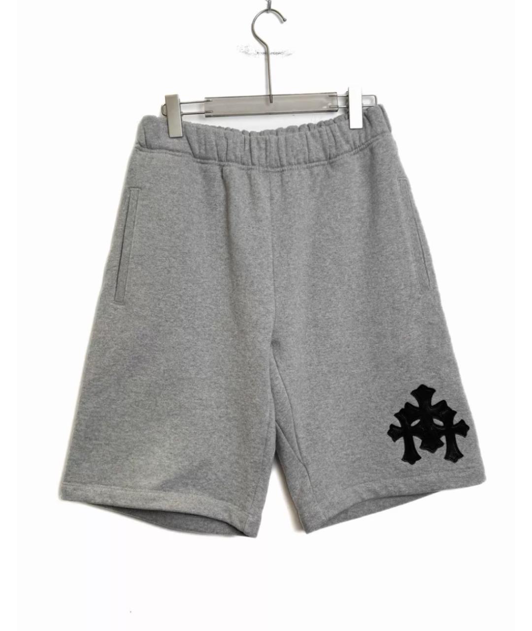 CHROME HEARTS Серые шорты, фото 3