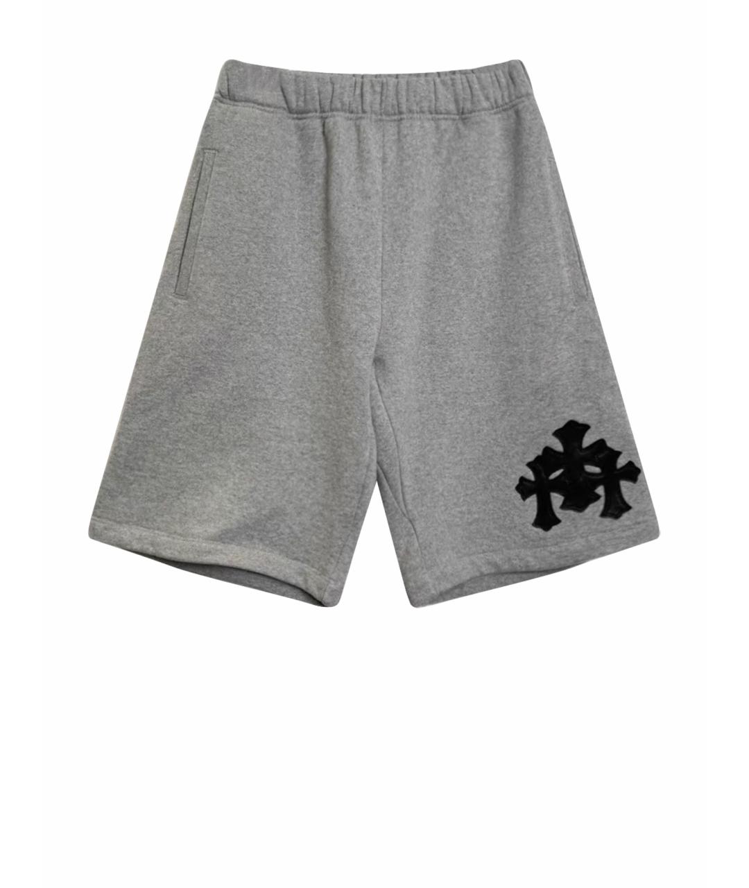 CHROME HEARTS Серые шорты, фото 1