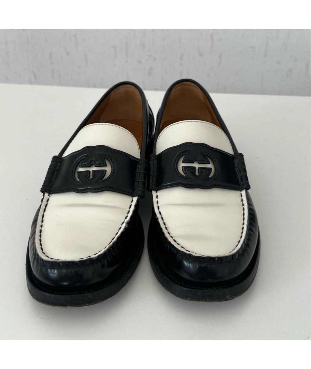 GUCCI Кожаные лоферы, фото 2