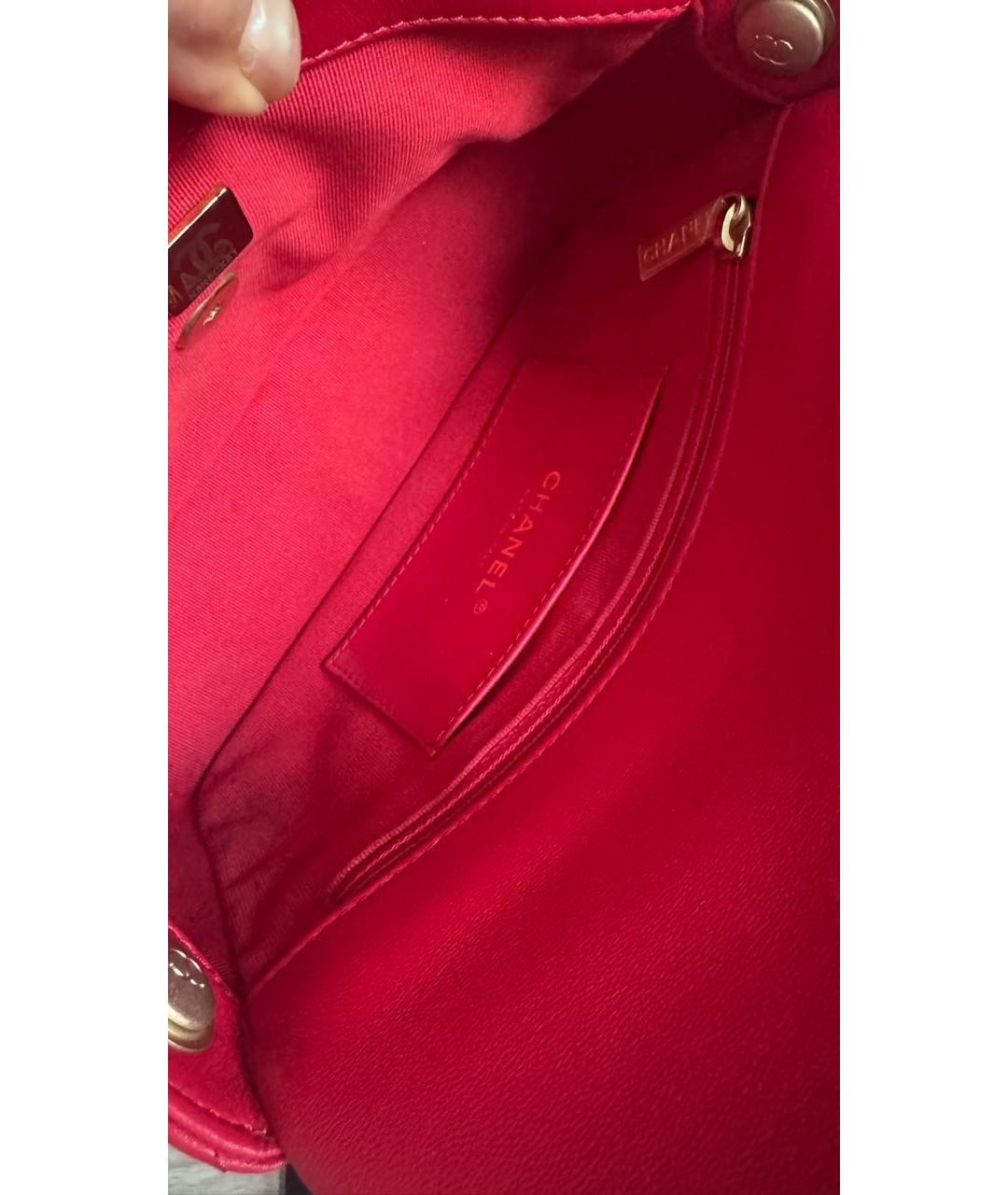 CHANEL Кожаная сумка через плечо, фото 8