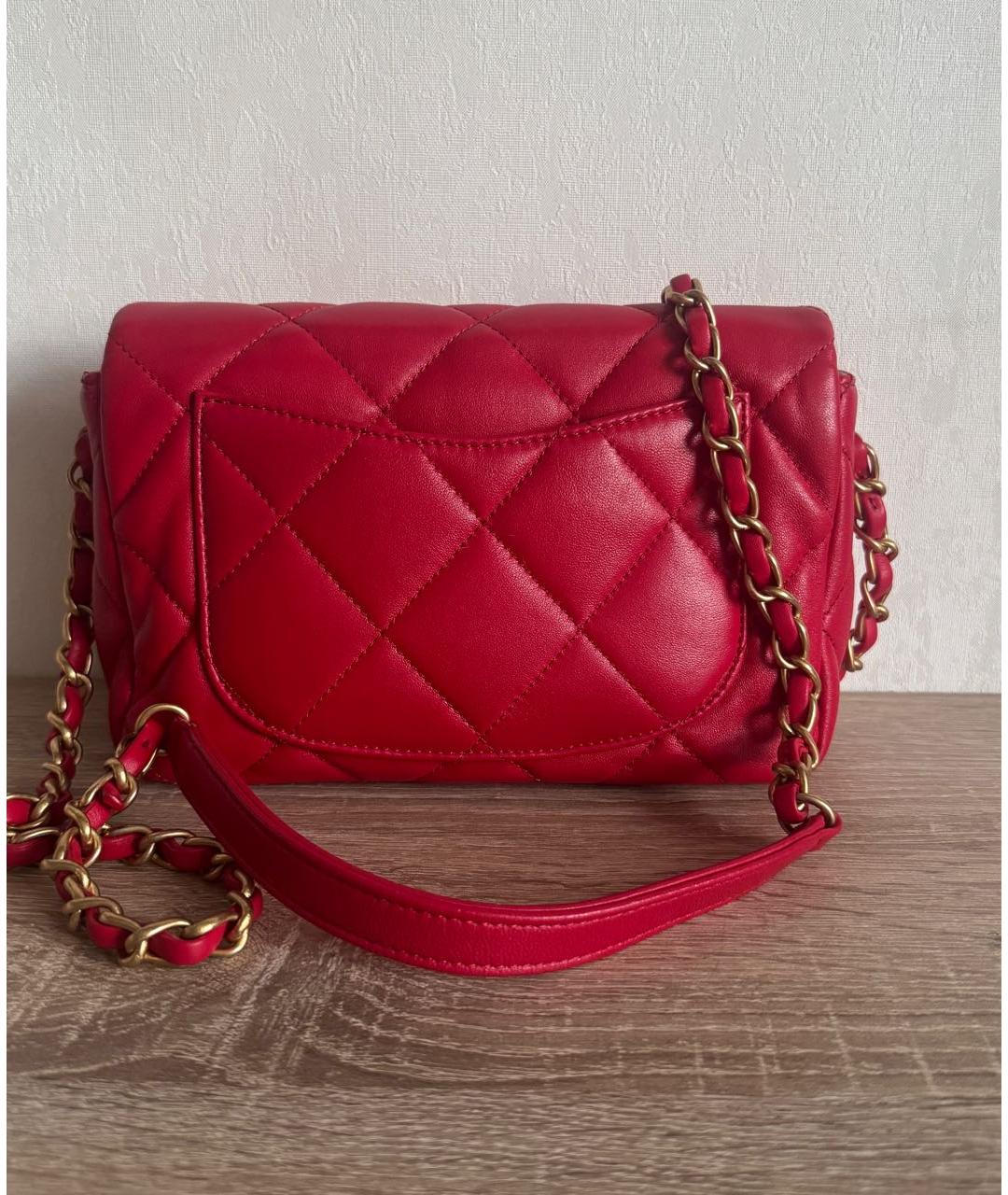 CHANEL Кожаная сумка через плечо, фото 2