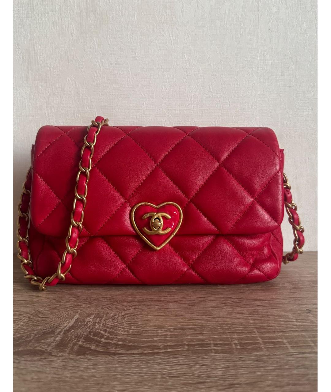 CHANEL Кожаная сумка через плечо, фото 9