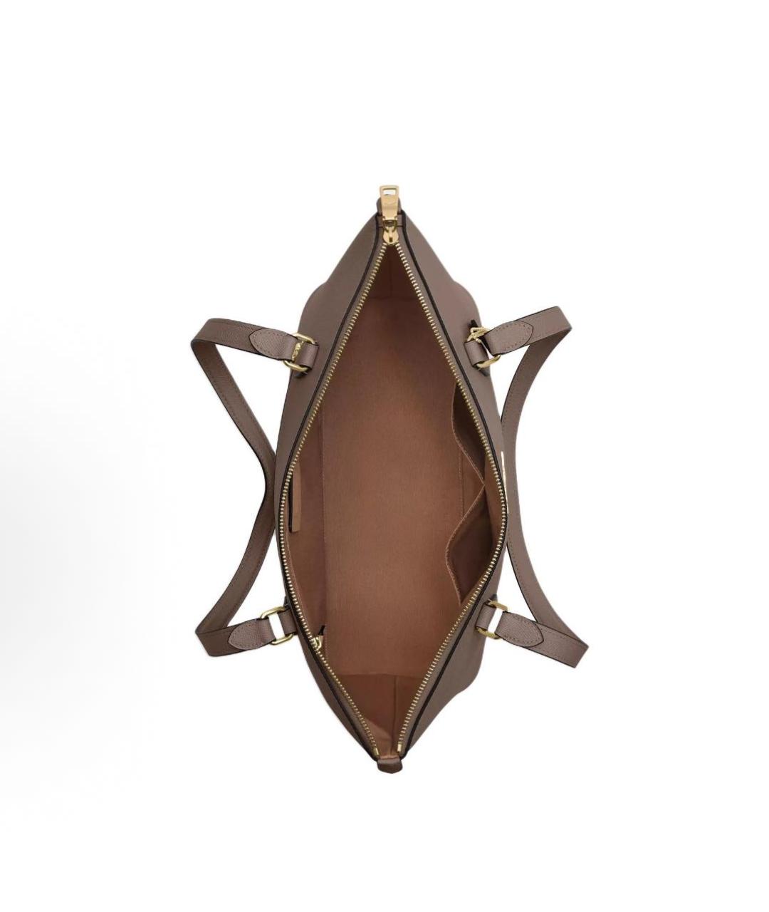 COACH Бежевая сумка тоут, фото 3