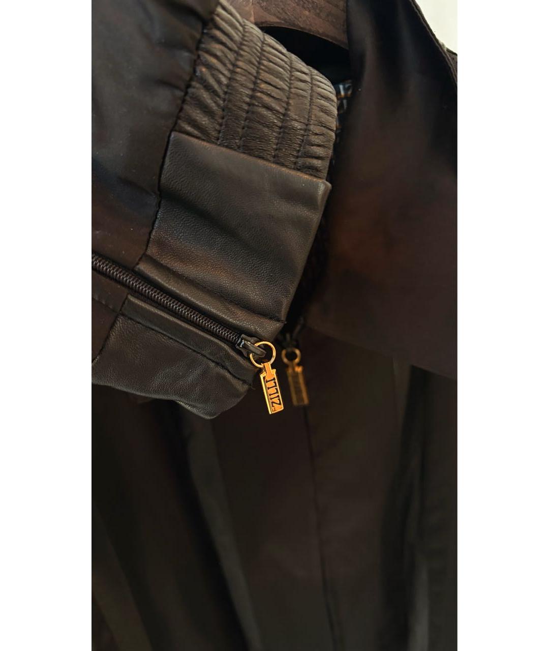 ZILLI Черная шелковая куртка, фото 5
