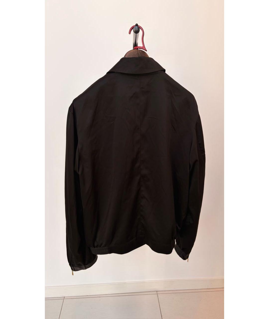 ZILLI Черная шелковая куртка, фото 2