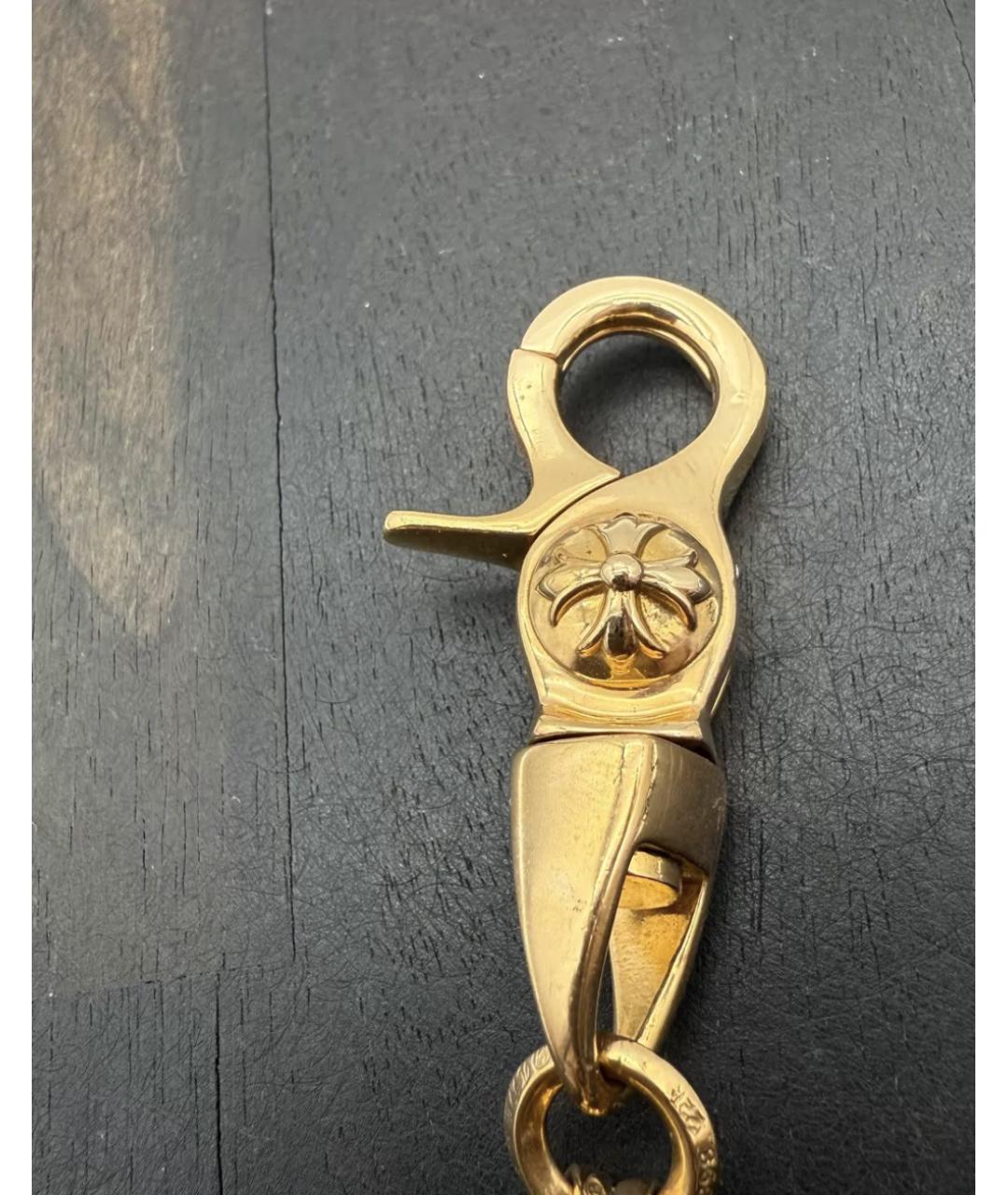 CHROME HEARTS Золотой брелок, фото 2