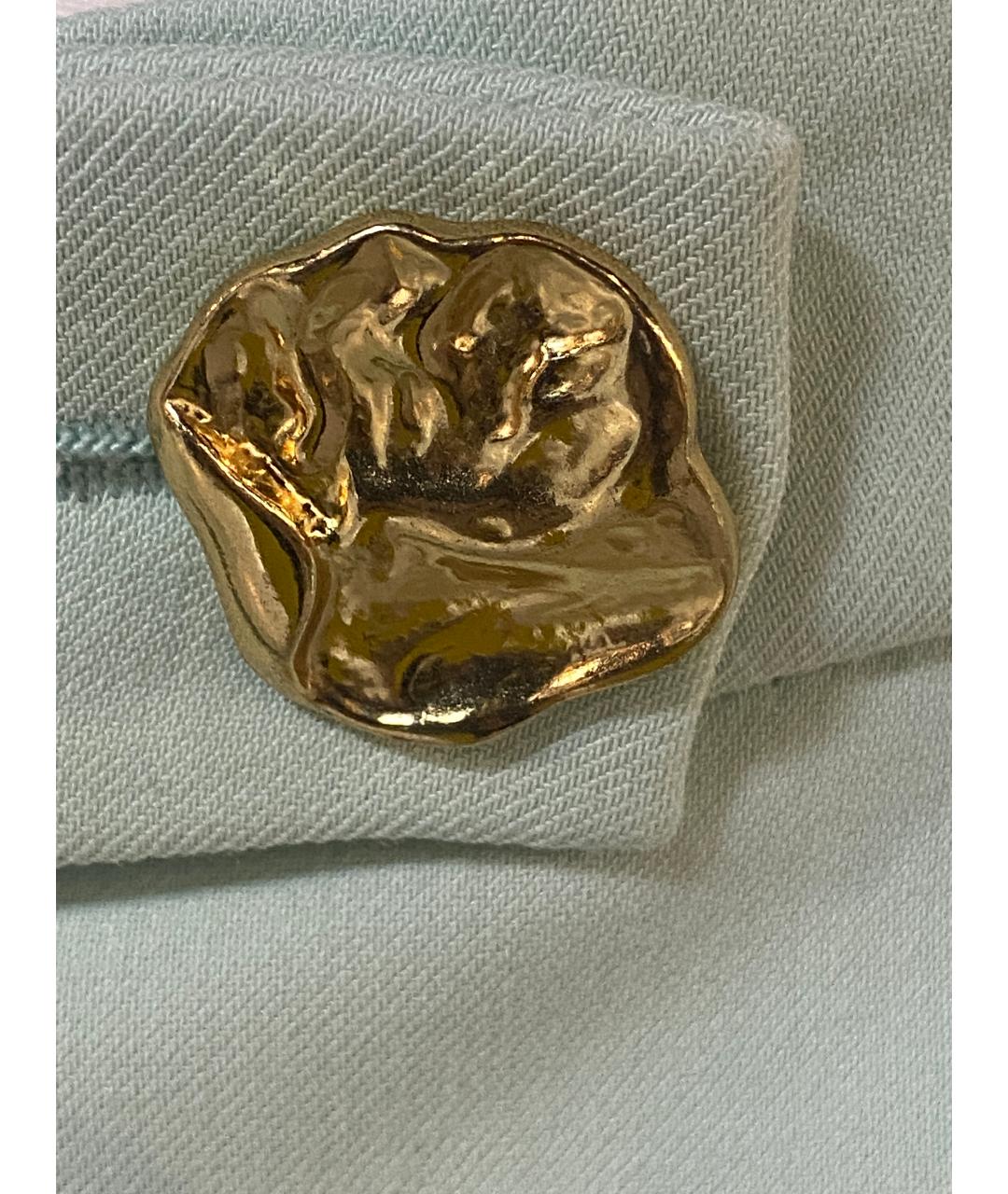 ESCADA Зеленые шерстяные шорты, фото 3