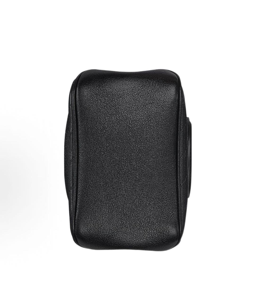 GUCCI Черная кожаная сумка через плечо, фото 6