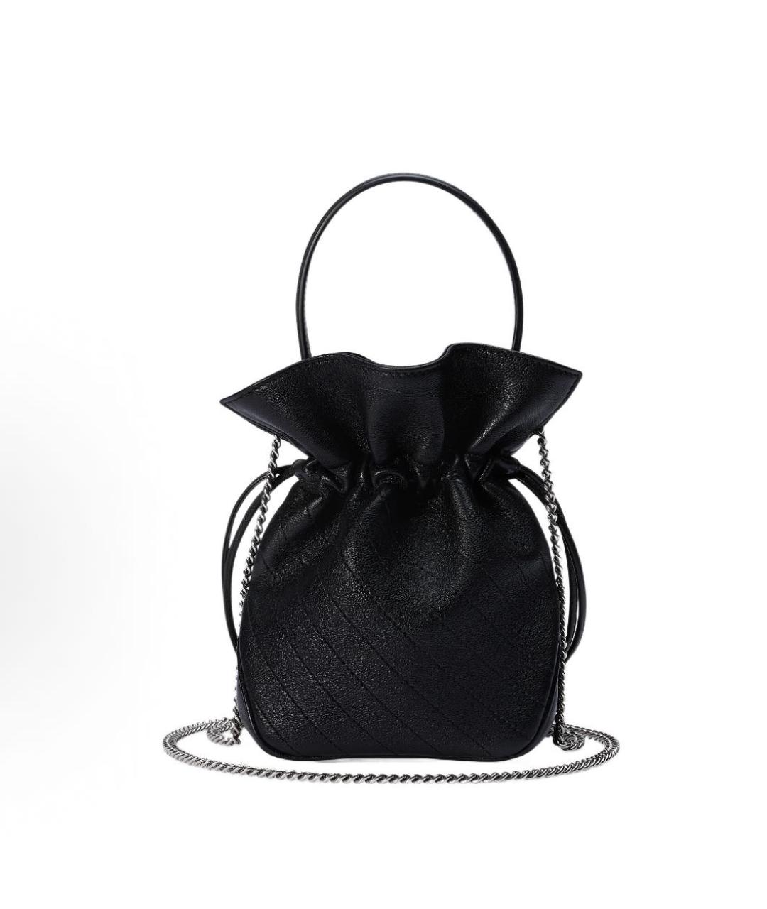 GUCCI Черная кожаная сумка через плечо, фото 3