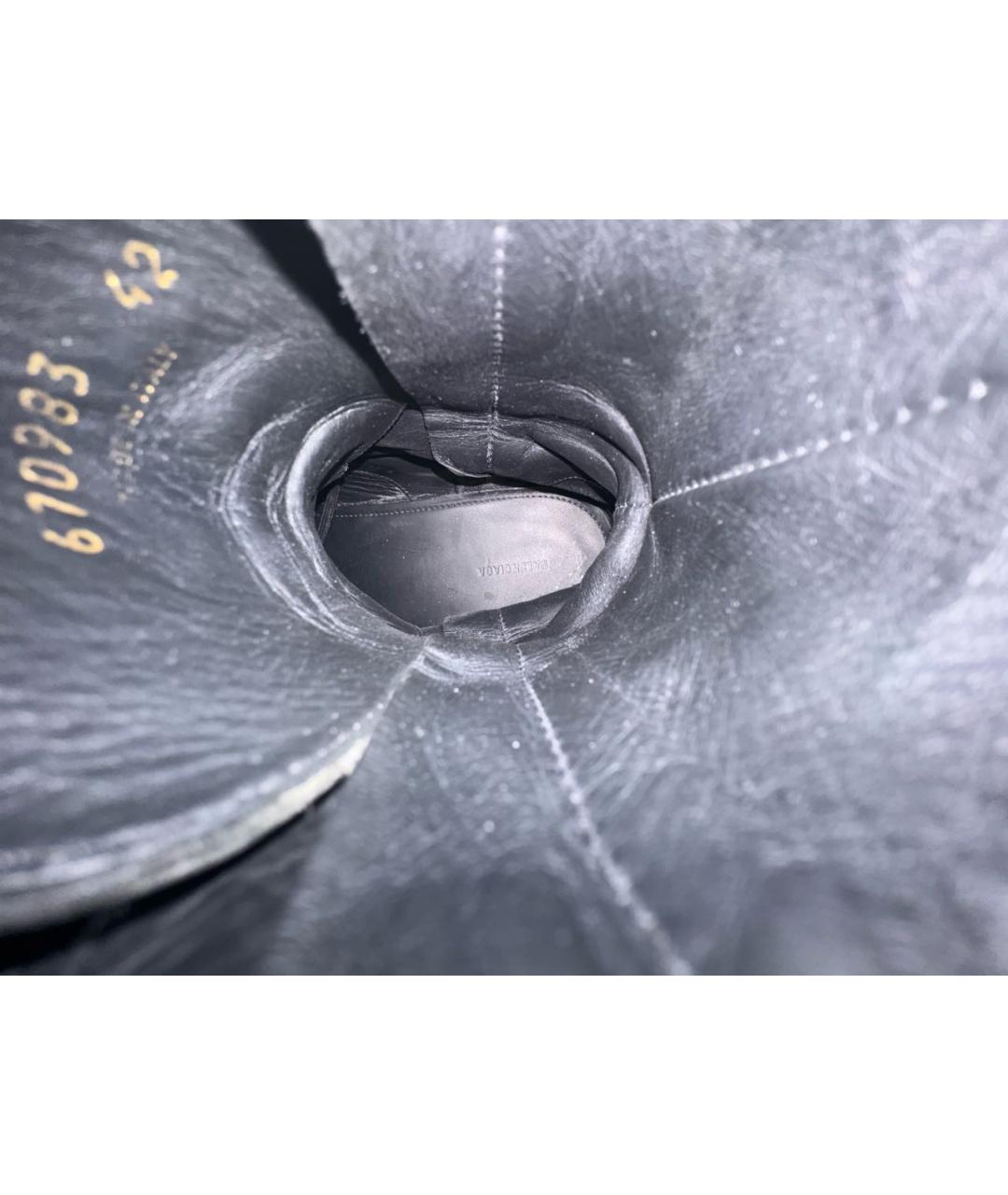 BALENCIAGA Коричневые кожаные высокие ботинки, фото 6