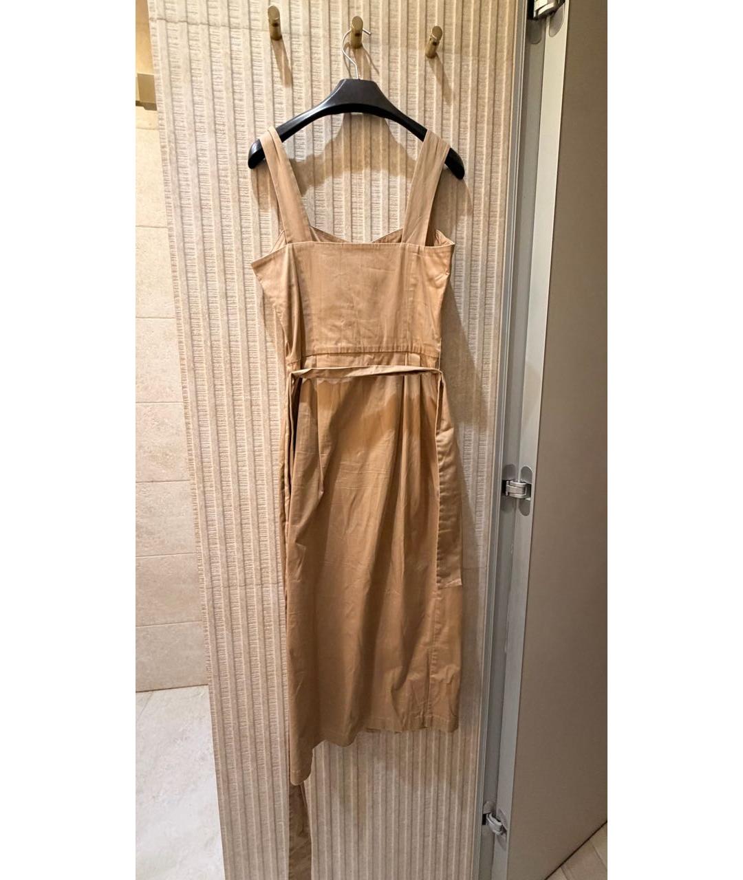12 STOREEZ Бежевый хлопковый сарафан, фото 2