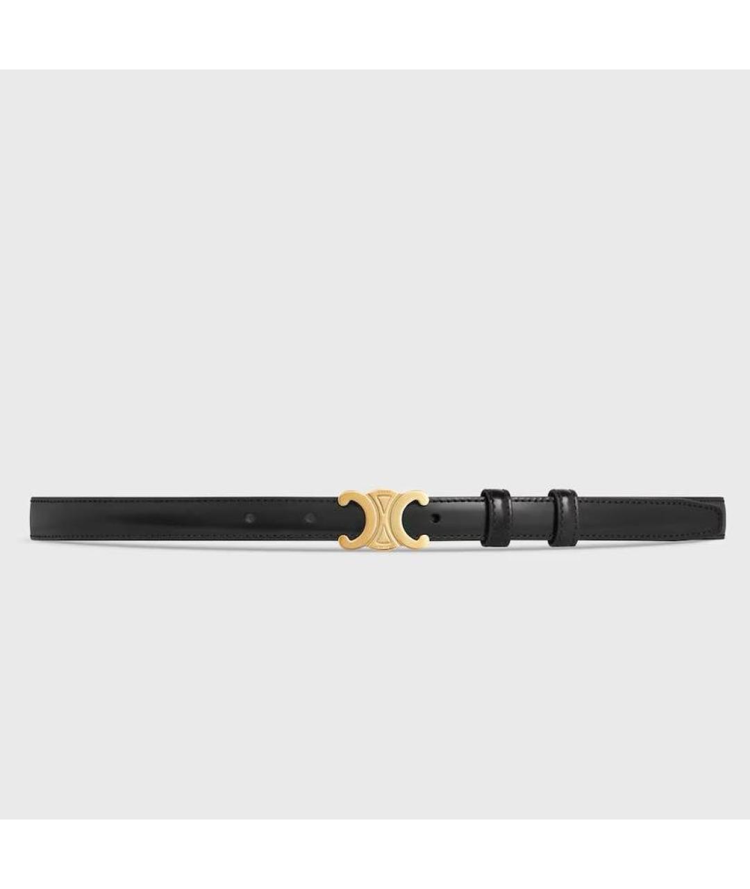 CELINE Черный ремень, фото 2