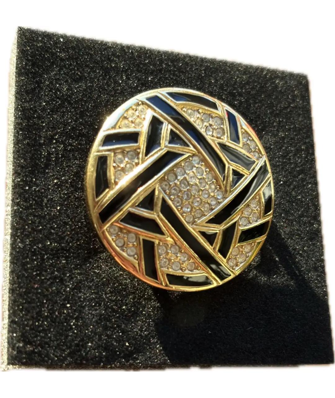 CHRISTIAN DIOR Золотая позолоченная булавка / брошь, фото 3