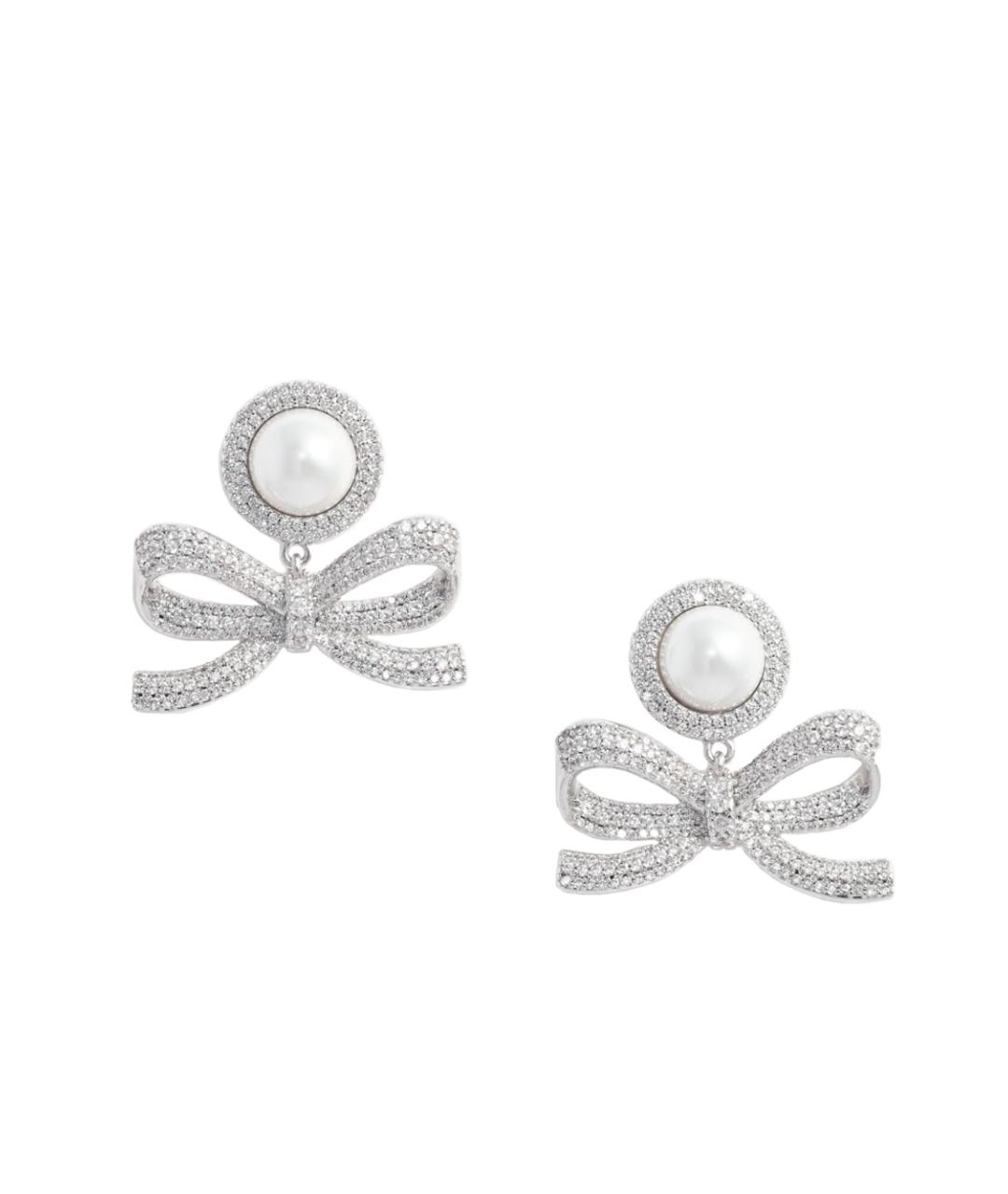 SELF-PORTRAIT Серебряные металлические серьги, фото 1