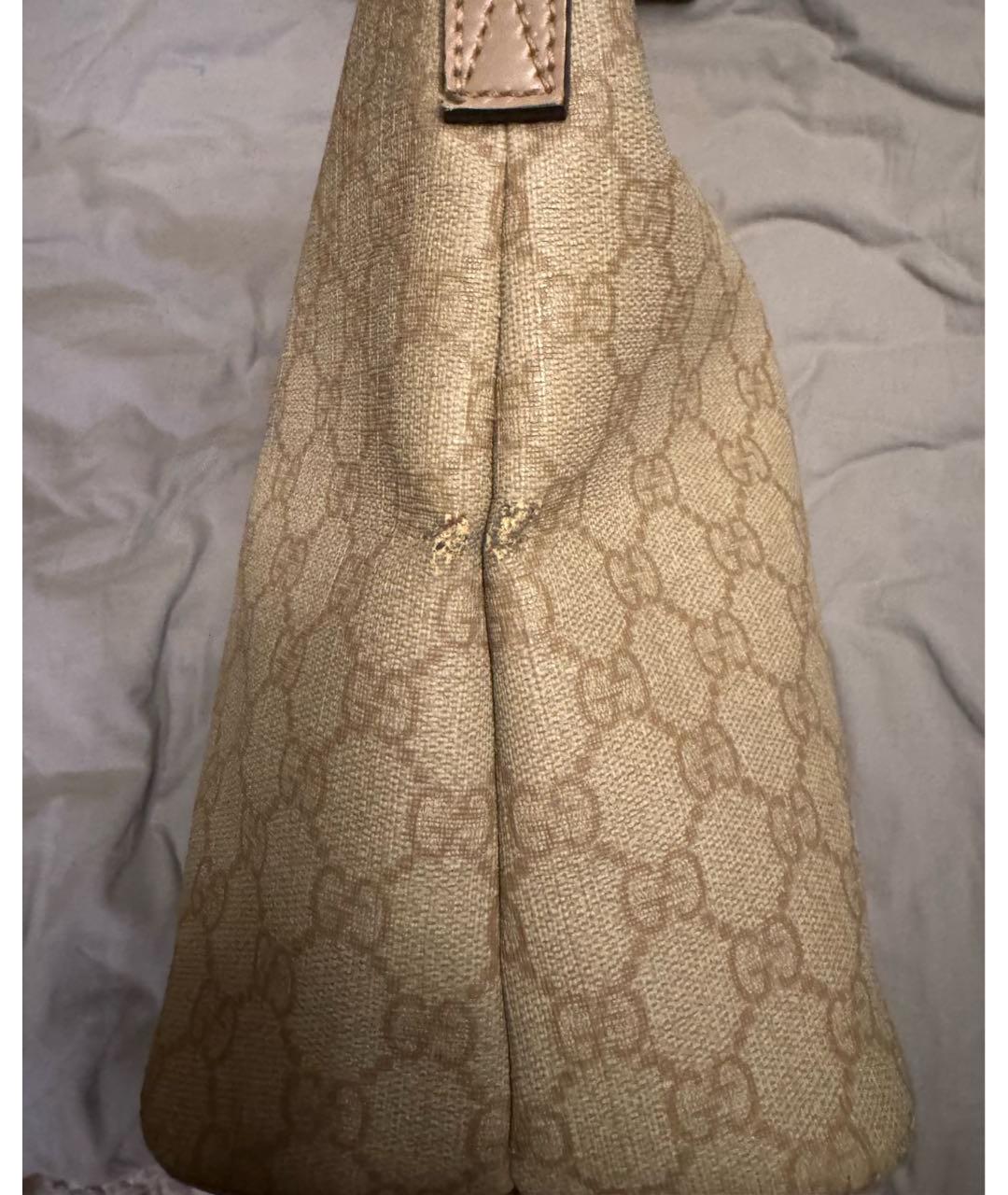 GUCCI Бежевая сумка тоут, фото 8