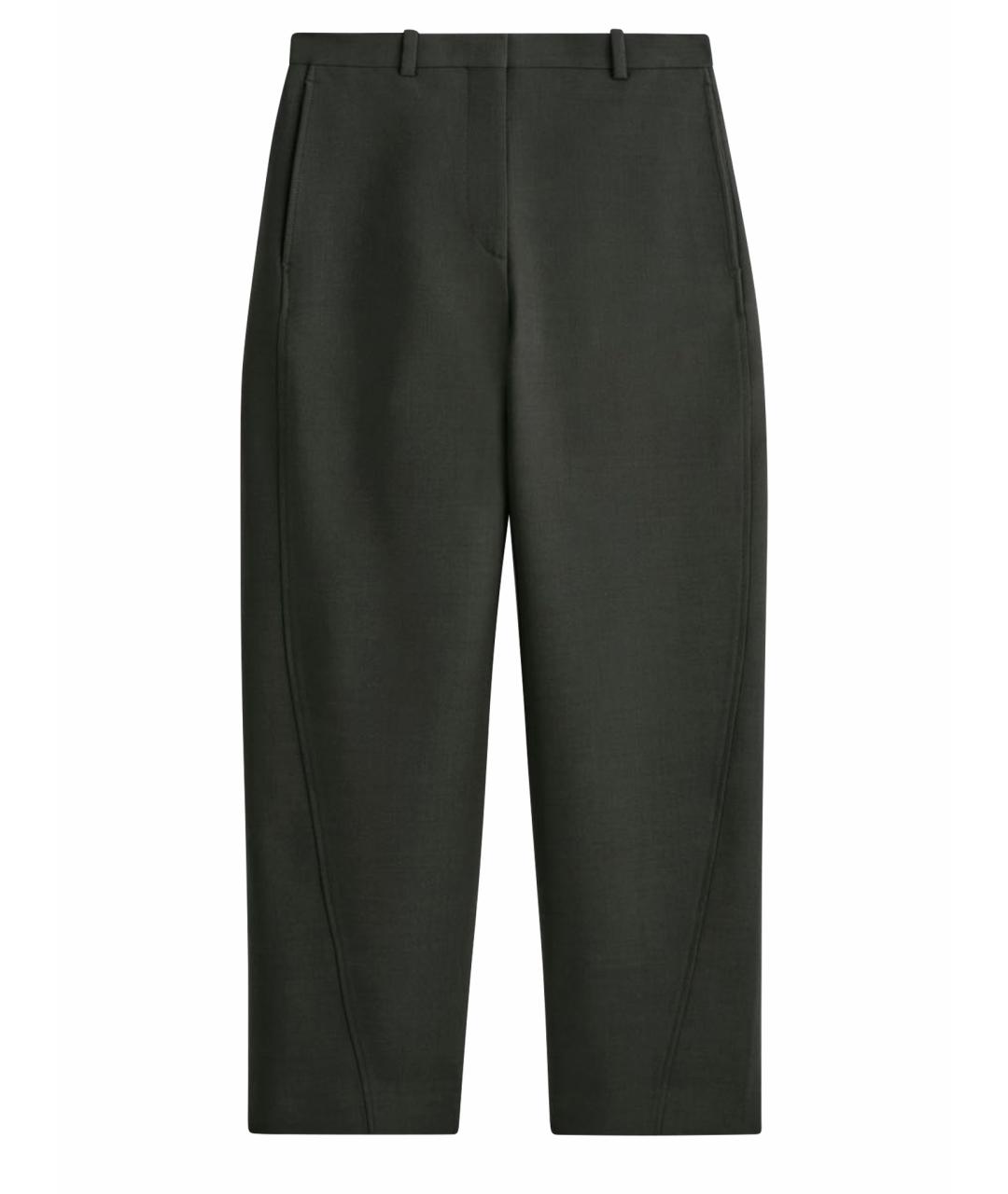 COS Антрацитовые шерстяные кюлоты, фото 6