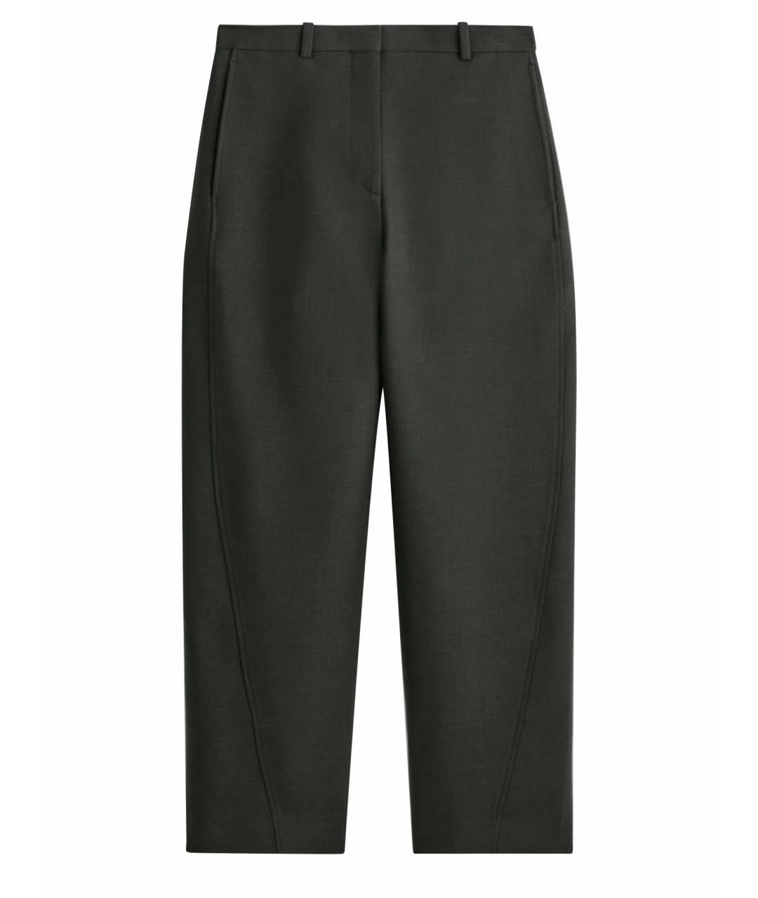 COS Антрацитовые шерстяные кюлоты, фото 1