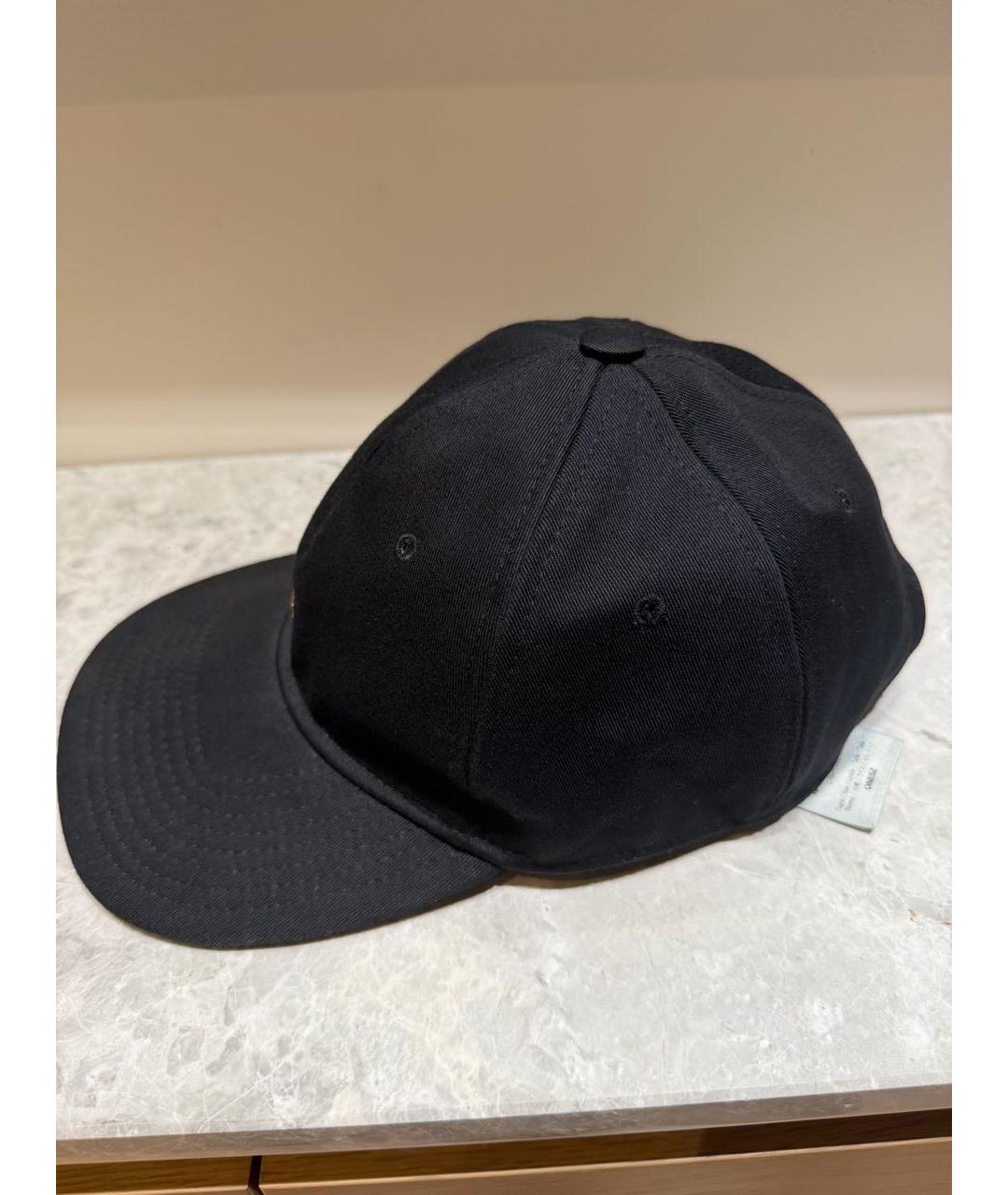 TOM FORD Черная хлопковая кепка, фото 3